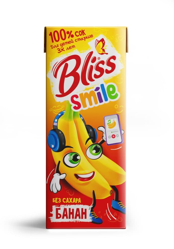 Банан сок 200 мл Bliss