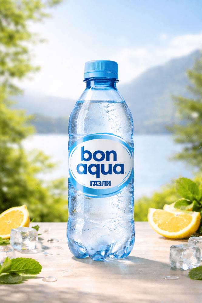 Вода с газом 0,5л